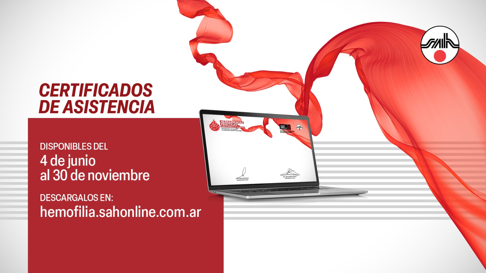 Certificados de Asistencia – Hemofilia 2026